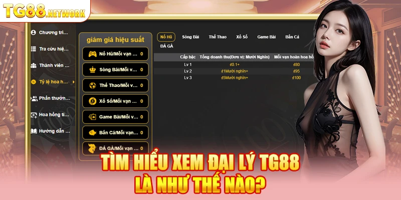 Tìm hiểu xem đại lý TG88 là như thế nào?